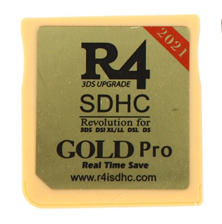 New R4 SDHC Gold Pro Card with USB Adapter Memory Card for NDS 2DS 3DS NDSL NDSI Gold Pro & RTS LIFE & Dual Core Game Com Card